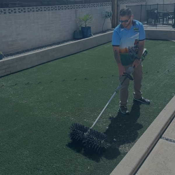 Turf Cleaning Service Image